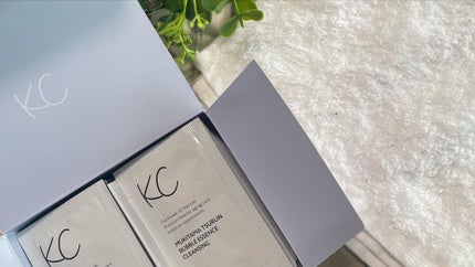 KC むきタマつるん 発泡美容液クレンジング/ハーブ健康本舗/クレンジングジェルを使ったクチコミ(1枚目)