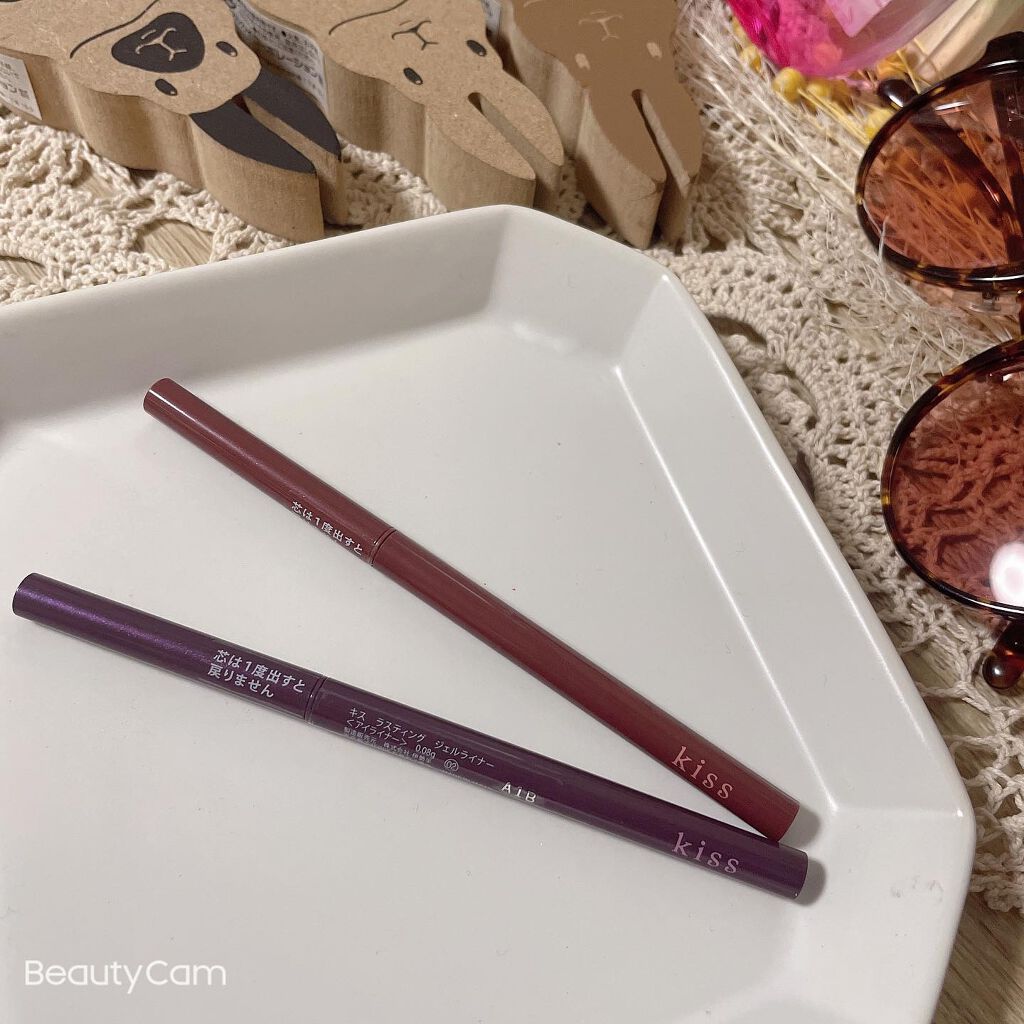 ラスティング ジェルライナー/KiSS/ジェルアイライナーを使ったクチコミ(1枚目)