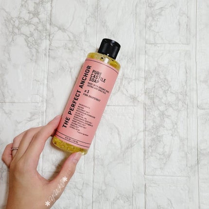 ザ・パーフェクトアンカー ピンクグレープフルーツ #3/THE PERFECT ANCHOR/ボディソープを使ったクチコミ(1枚目)