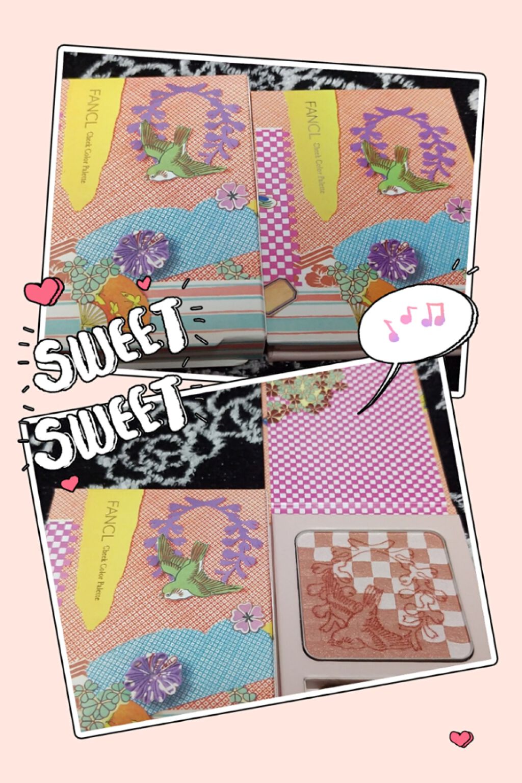 ファンケル 〜雅〜 チークカラーパレット (紅錦)