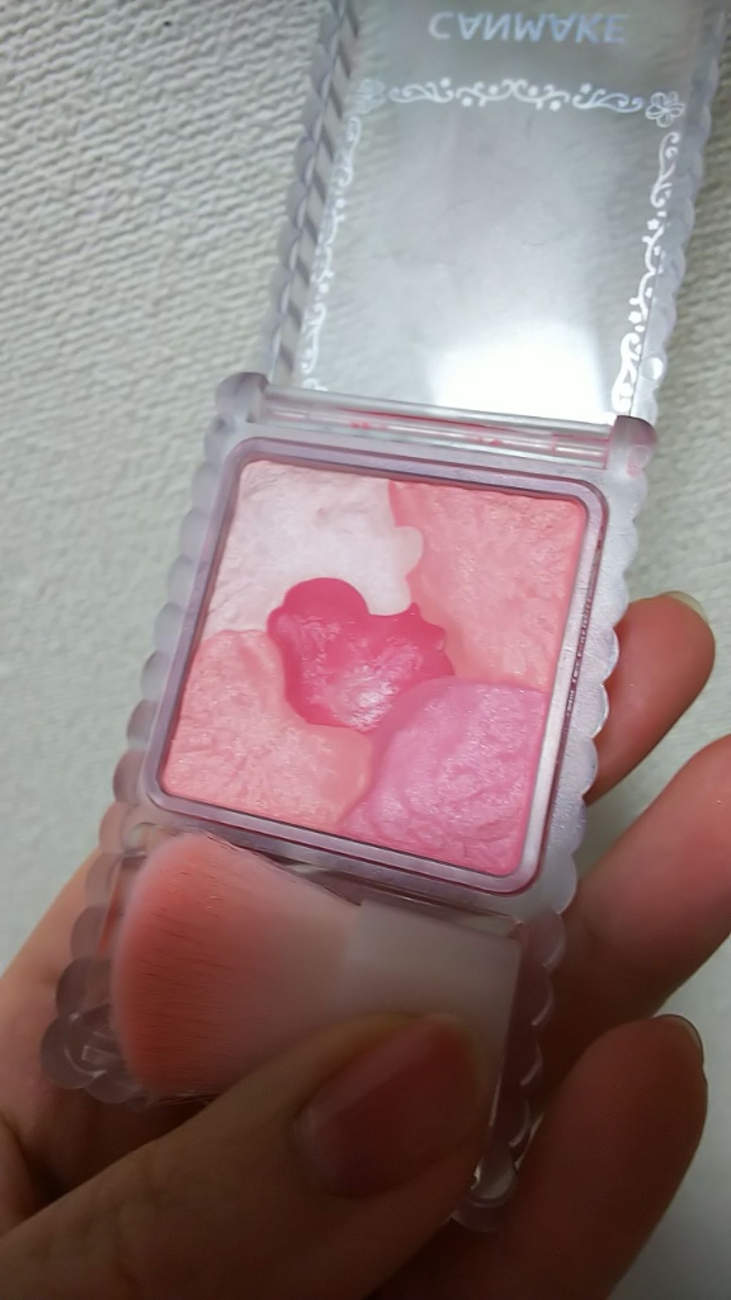 グロウフルールチークス/キャンメイク/パウダーチークを使ったクチコミ(1枚目)