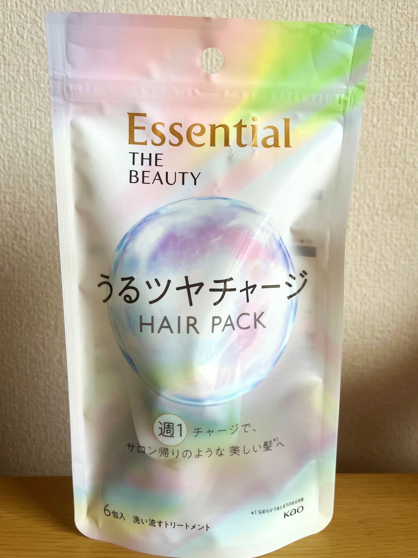 ザビューティ うるツヤチャージヘアパック/エッセンシャル/ヘアマスク・ヘアパックを使ったクチコミ(1枚目)