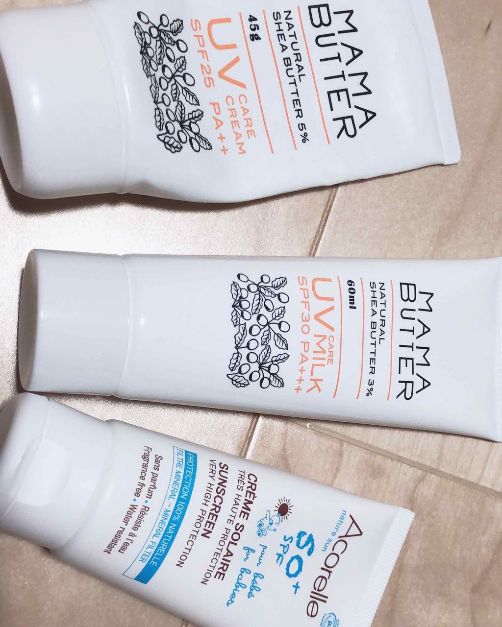 UVケアクリーム/ママバター/日焼け止め・UVケアを使ったクチコミ(1枚目)