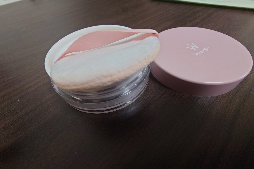 ウォンジョンヨ フィクシングブラーパウダー N/Wonjungyo/ルースパウダーを使ったクチコミ（2枚目）