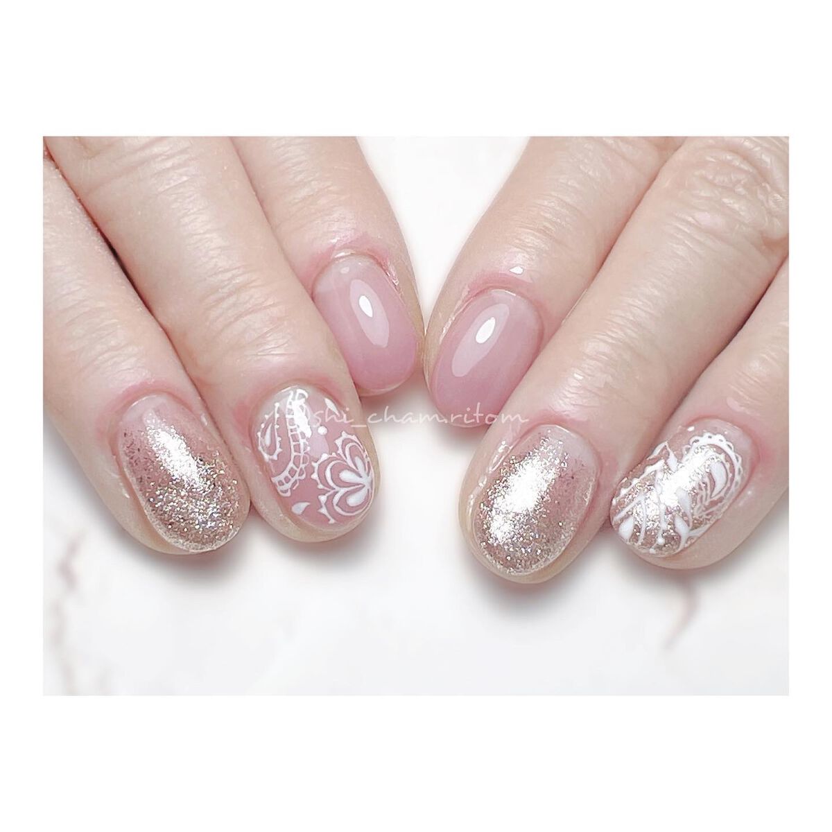 #ママネイル,#子連れネイル,#ペイズリー柄ネイル,#新越谷ネイル,#ジェルネイル,#モニターネイル,#韓国風ネイル,#オシャレネイルのネイルデザイン