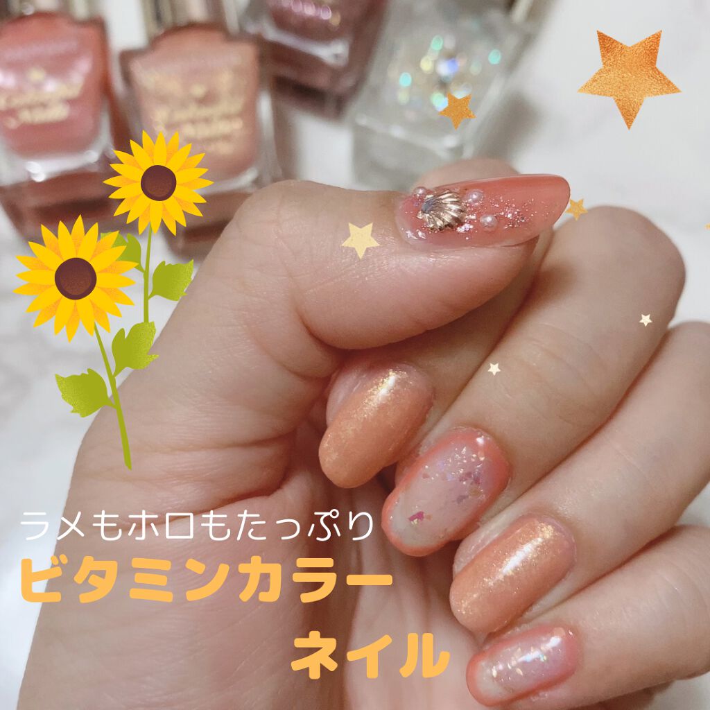 ジェルボリュームトップコート/キャンメイク/ネイルトップコートを使ったクチコミ（1枚目）