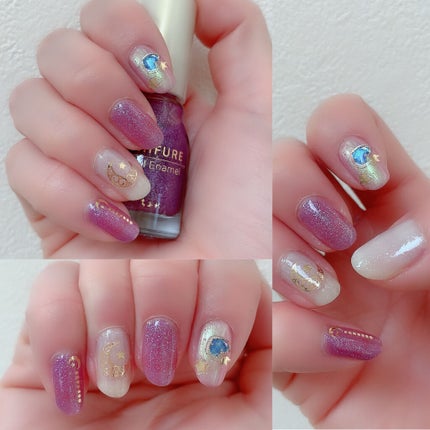 ネイル エナメル/ちふれ/マニキュアを使ったクチコミ(3枚目)