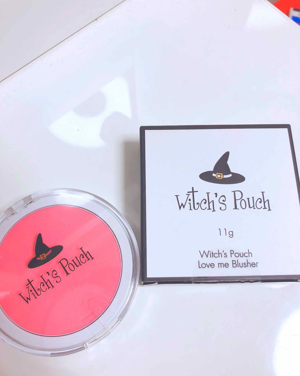 ラブミーブラッシャー/Witch's Pouch/パウダーチークを使ったクチコミ(1枚目)