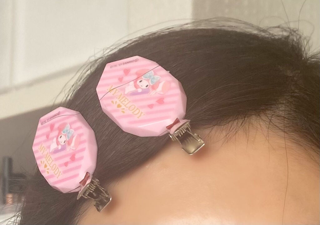 前髪クリップ/DAISO/ヘアアクセサリーを使ったクチコミ(5枚目)