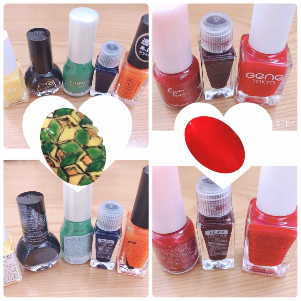 ネイル エナメル/ちふれ/マニキュアを使ったクチコミ(2枚目)