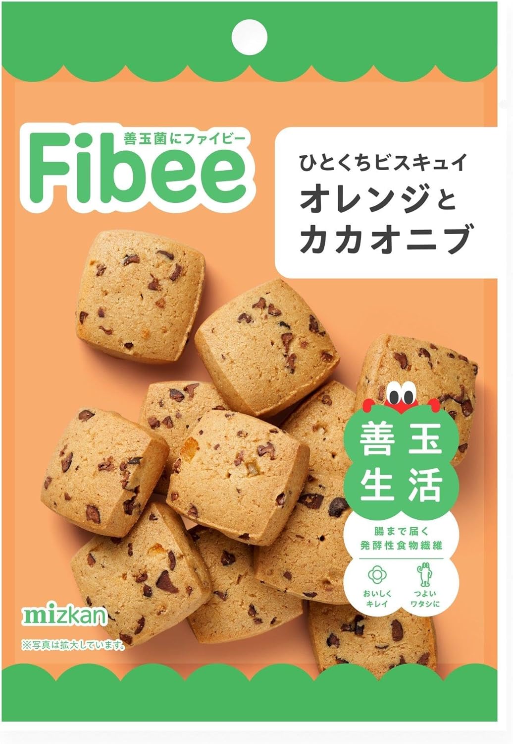 ミツカン Fibee ひとくちビスキュイ 