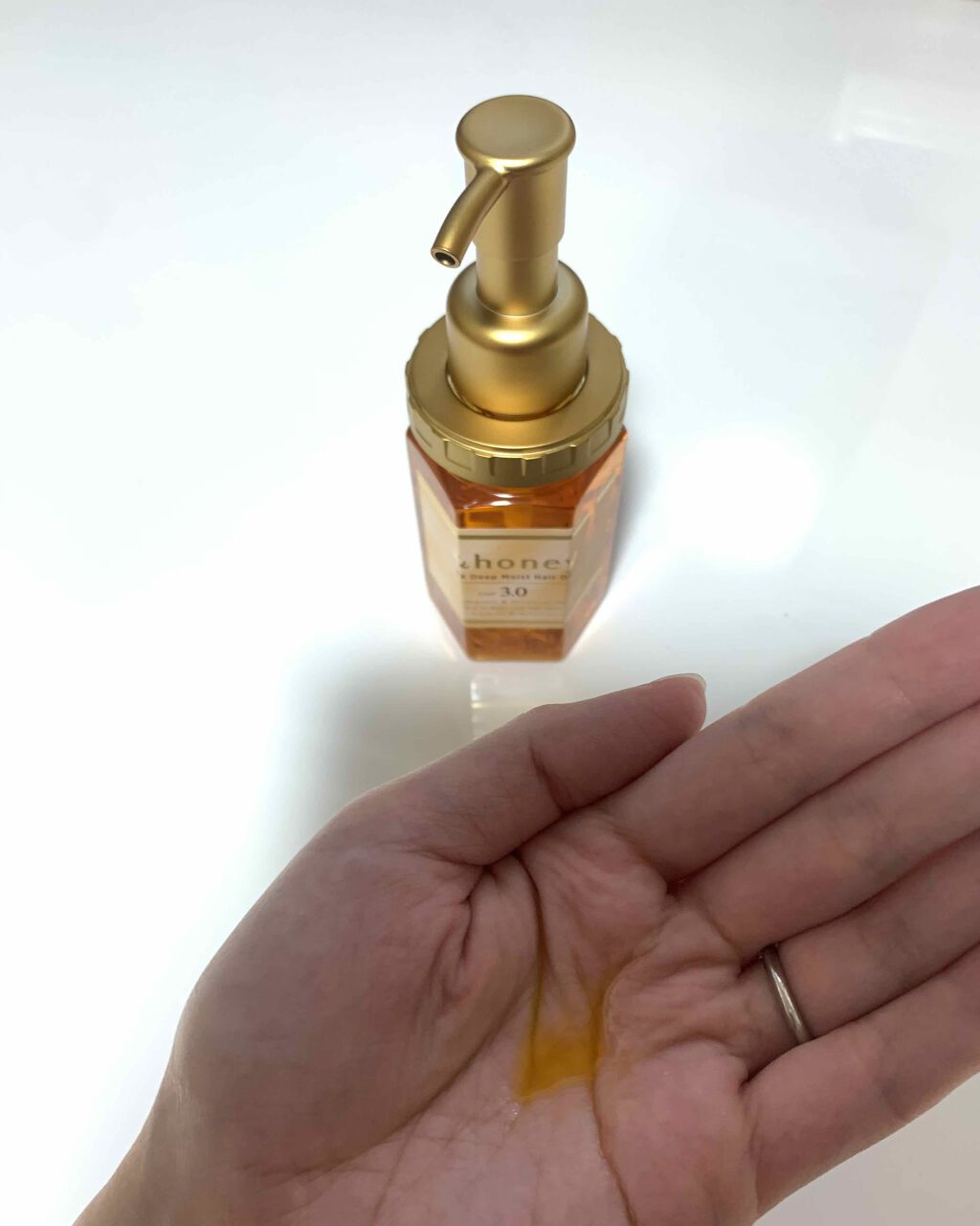ディープモイスト ヘアオイル3.0/&honey/ヘアオイルを使ったクチコミ（1枚目）