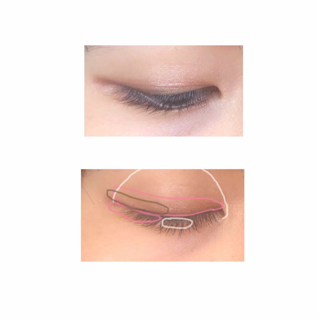 トーンアップアイシャドウ/CEZANNE/アイシャドウパレットを使ったクチコミ（2枚目）