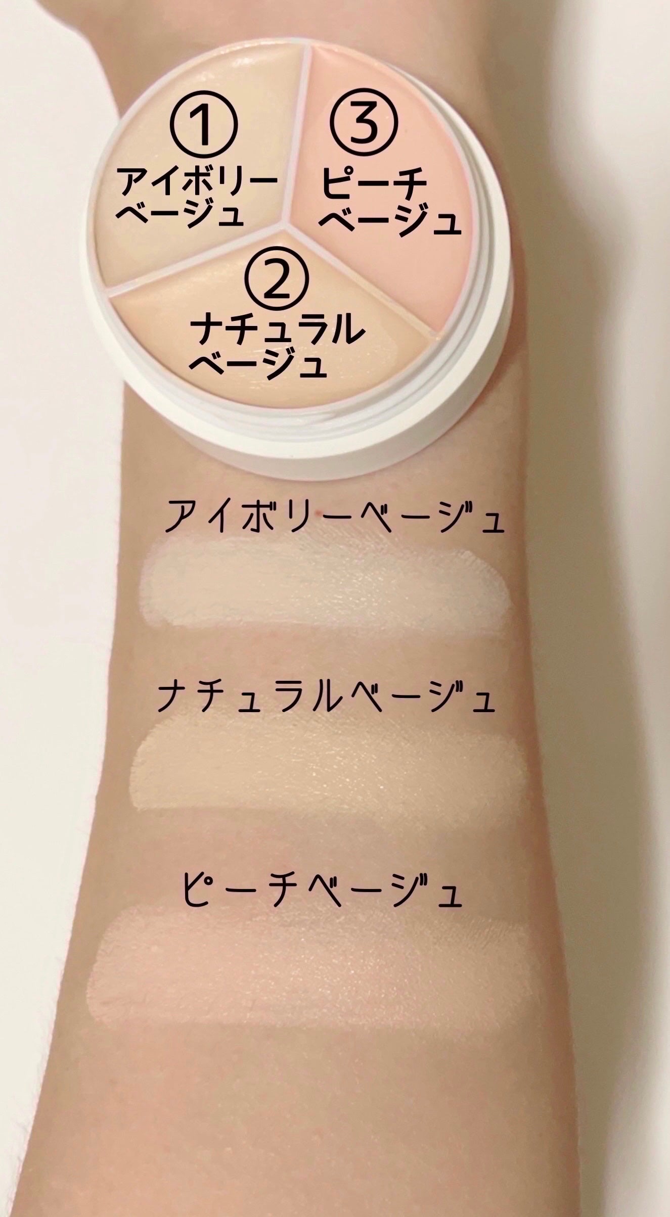 カバーアッププロコンシーラー/TFIT/パレットコンシーラーを使ったクチコミ(4枚目)