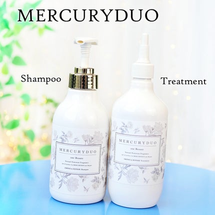 フレグランスシャンプー&ウォータートリートメント スパークリングフローラルの香り/MERCURYDUO/市販シャンプーを使ったクチコミ(1枚目)