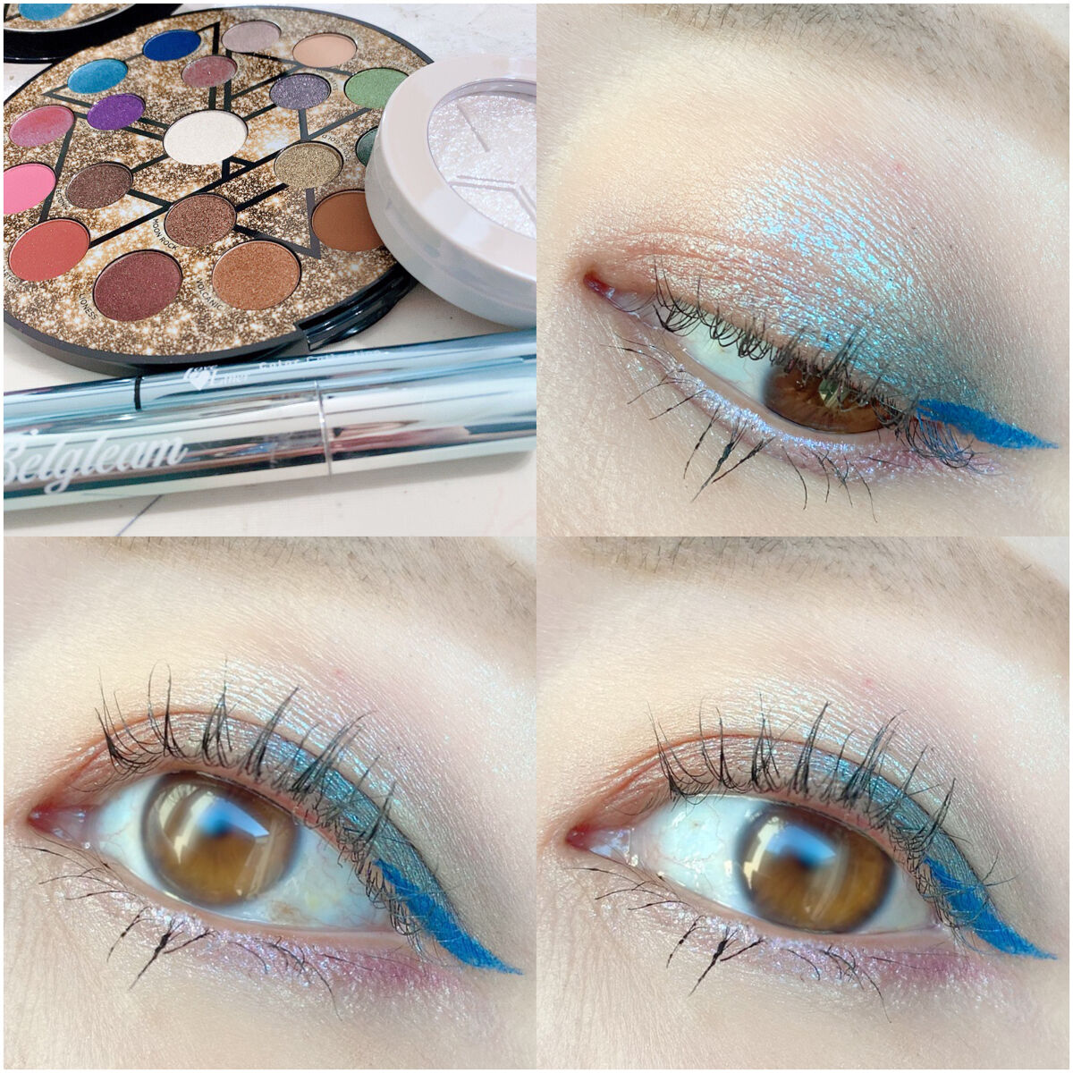 ラブ・ライナー リキッド グリッターコレクション オールドブルー/ラブ・ライナー/リキッドアイライナーを使ったクチコミ（1枚目）