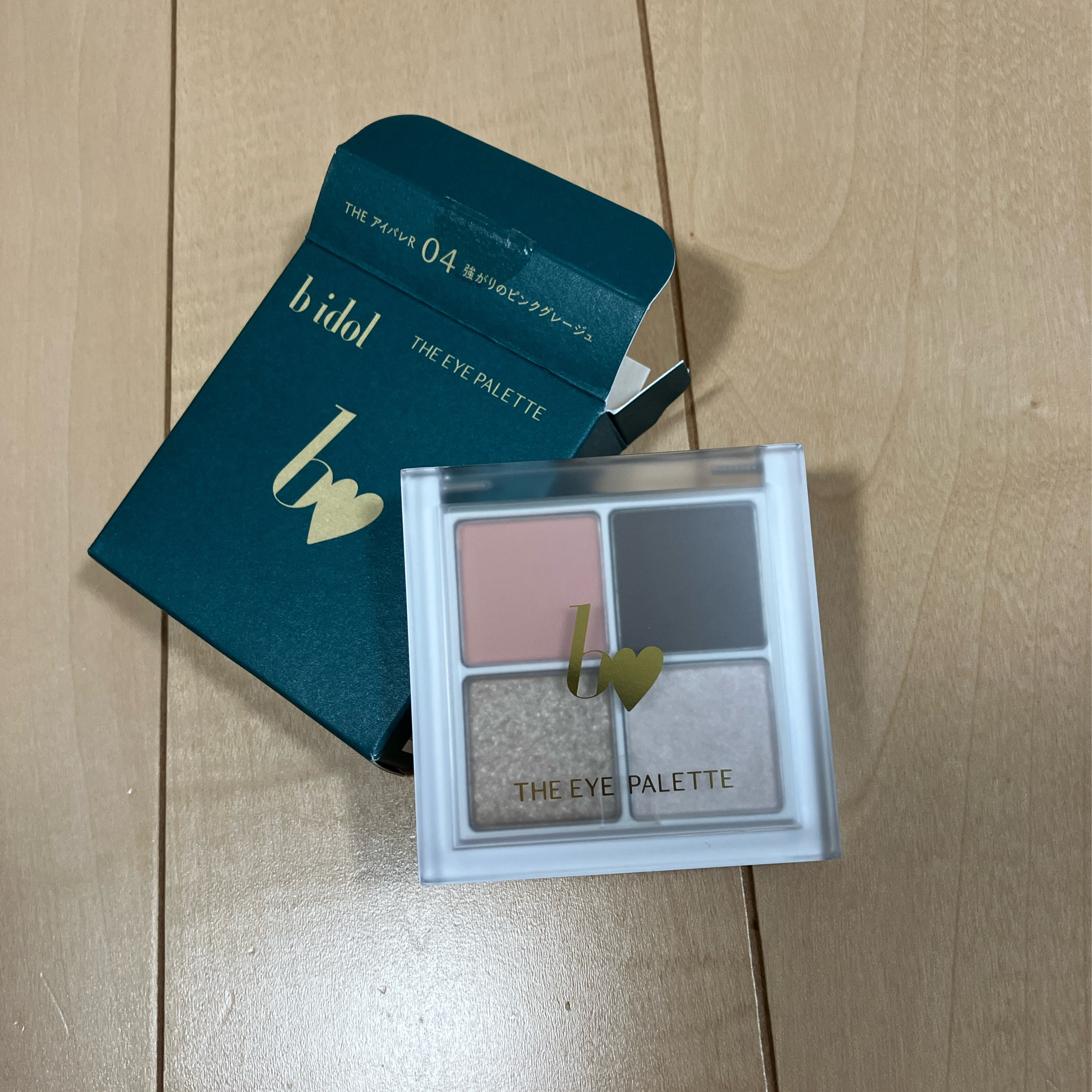 THE アイパレR/b idol/アイシャドウパレットを使ったクチコミ（1枚目）