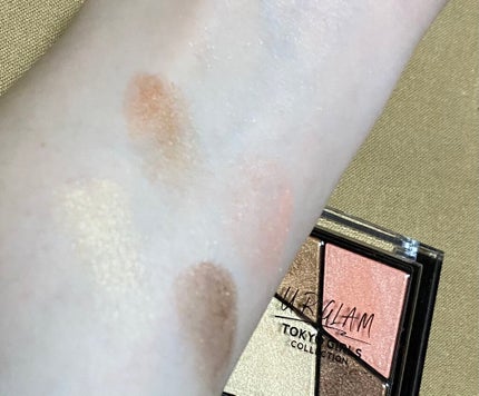 ベルベット アイカラーパレット (TOKYO GIRLS COLLECTION) 004/U R GLAM/アイシャドウパレットの画像