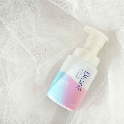 泡クリームメイク落とし/ビオレ/クレンジングクリームを使ったクチコミ(1枚目)