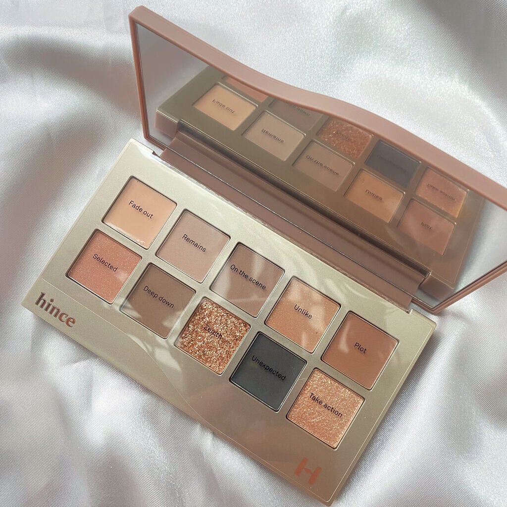 ニューデップスアイシャドウパレット/hince/アイシャドウパレットを使ったクチコミ(3枚目)