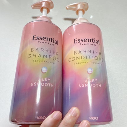 エッセンシャルプレミアム バリアシャンプー・コンディショナー シルキー&スムース/エッセンシャル/市販シャンプーを使ったクチコミ(2枚目)