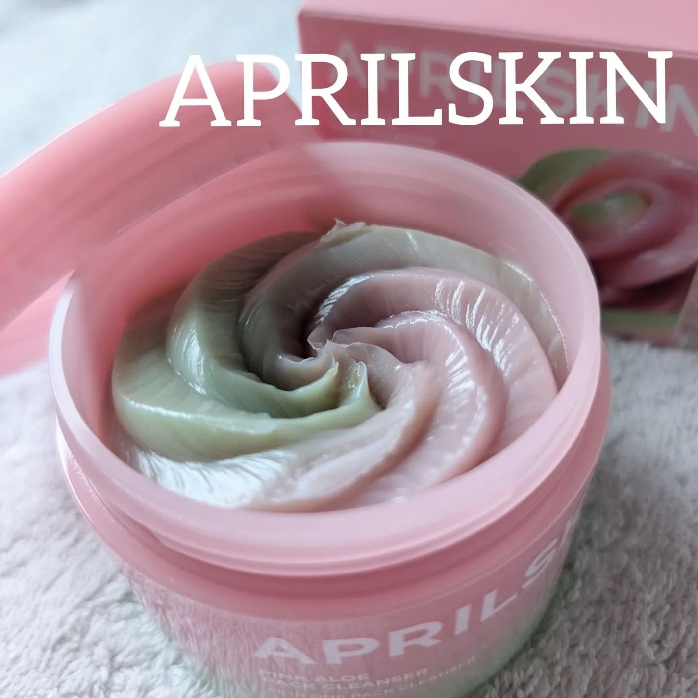 ピンクアロエメレンゲクレンザー/APRILSKIN/その他洗顔料を使ったクチコミ(6枚目)