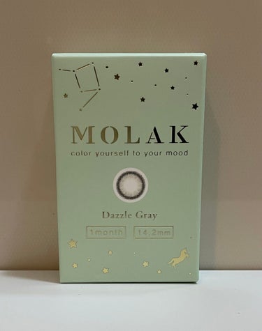 MOLAK 1month ダズルグレー/MOLAK/１ヶ月（１MONTH）カラコンを使ったクチコミ（3枚目）