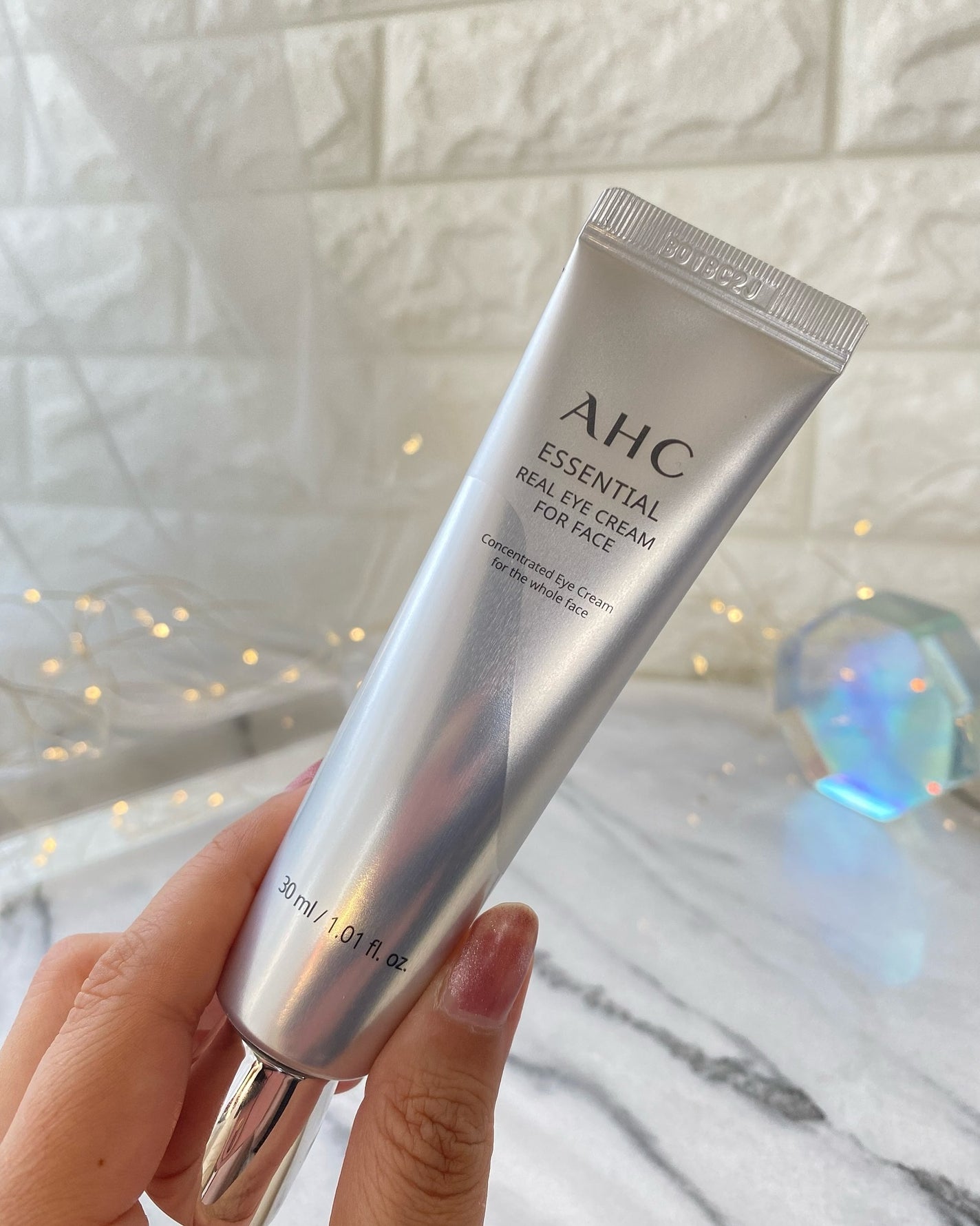 エッセンシャル リアル アイクリーム フォーフェイス/AHC/アイケア・アイクリームを使ったクチコミ(3枚目)