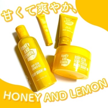 MARY QUANT ボディアイコン ボディ クリームのクチコミ「MARY QUANT
🍯HONEY AND LEMON🍋

ハニー&レモンの香りで、
冬のケア.....」（1枚目）