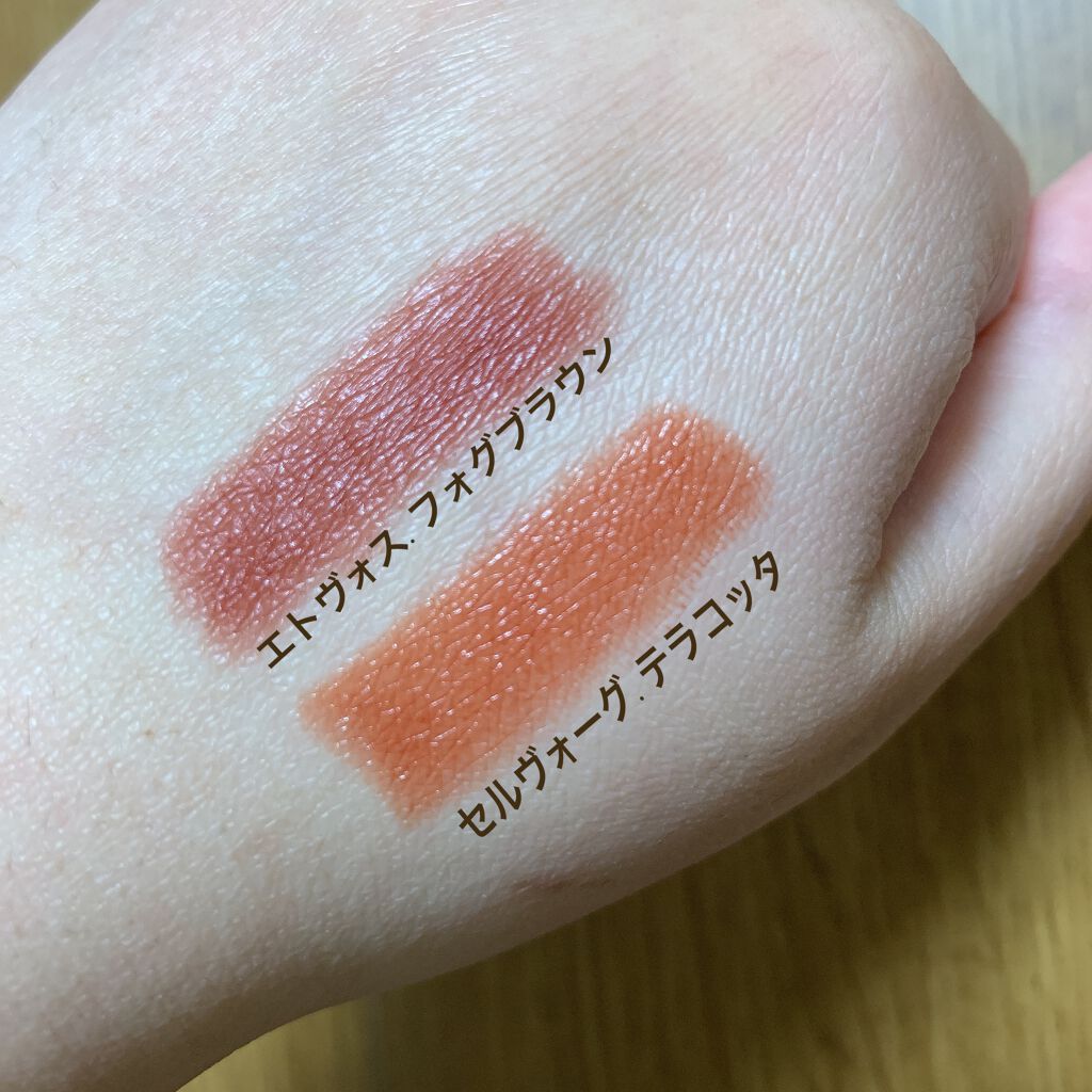 ミネラルクレヨンルージュ/エトヴォス/口紅を使ったクチコミ(2枚目)