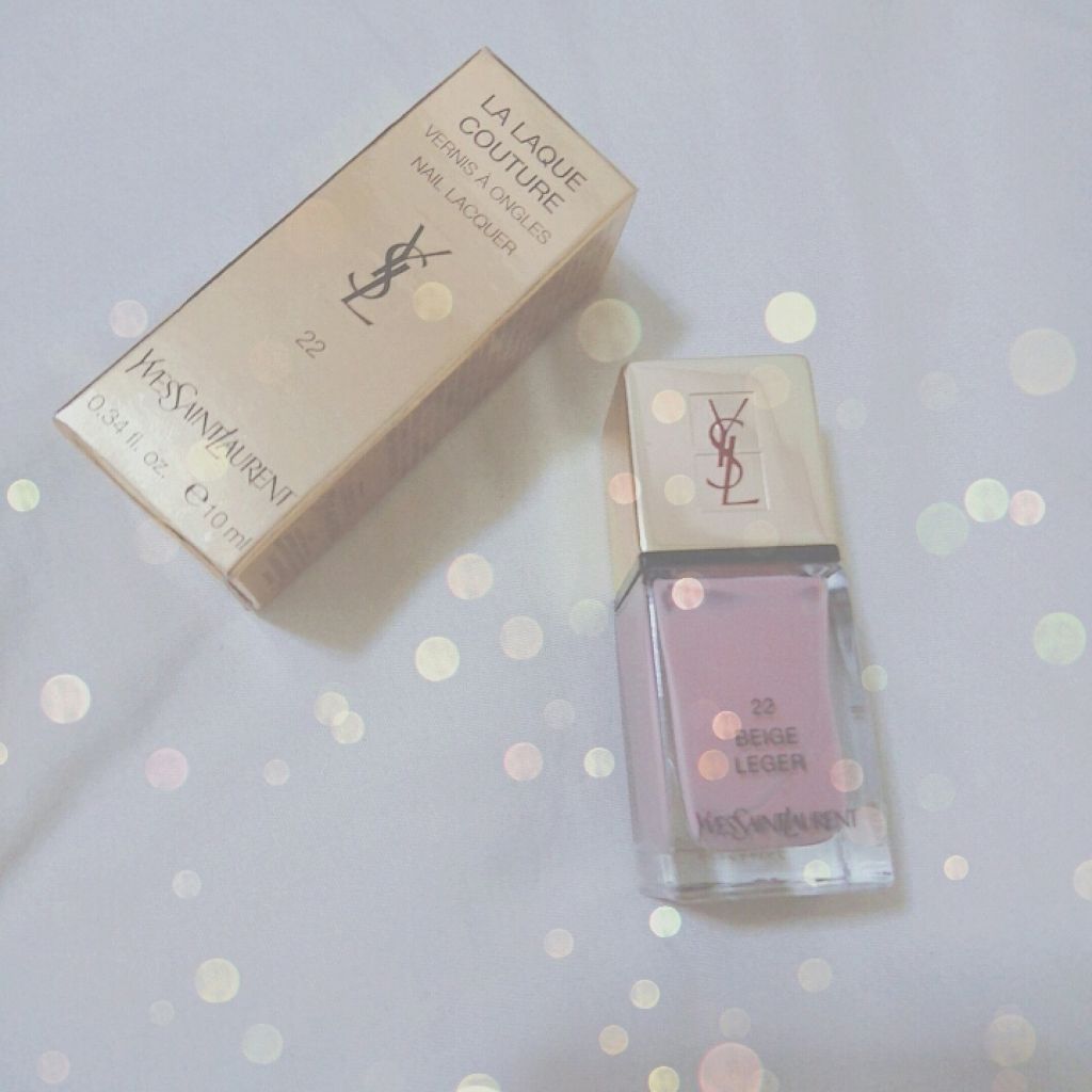 ラ ラック クチュール/YVES SAINT LAURENT BEAUTE/マニキュアを使ったクチコミ（1枚目）