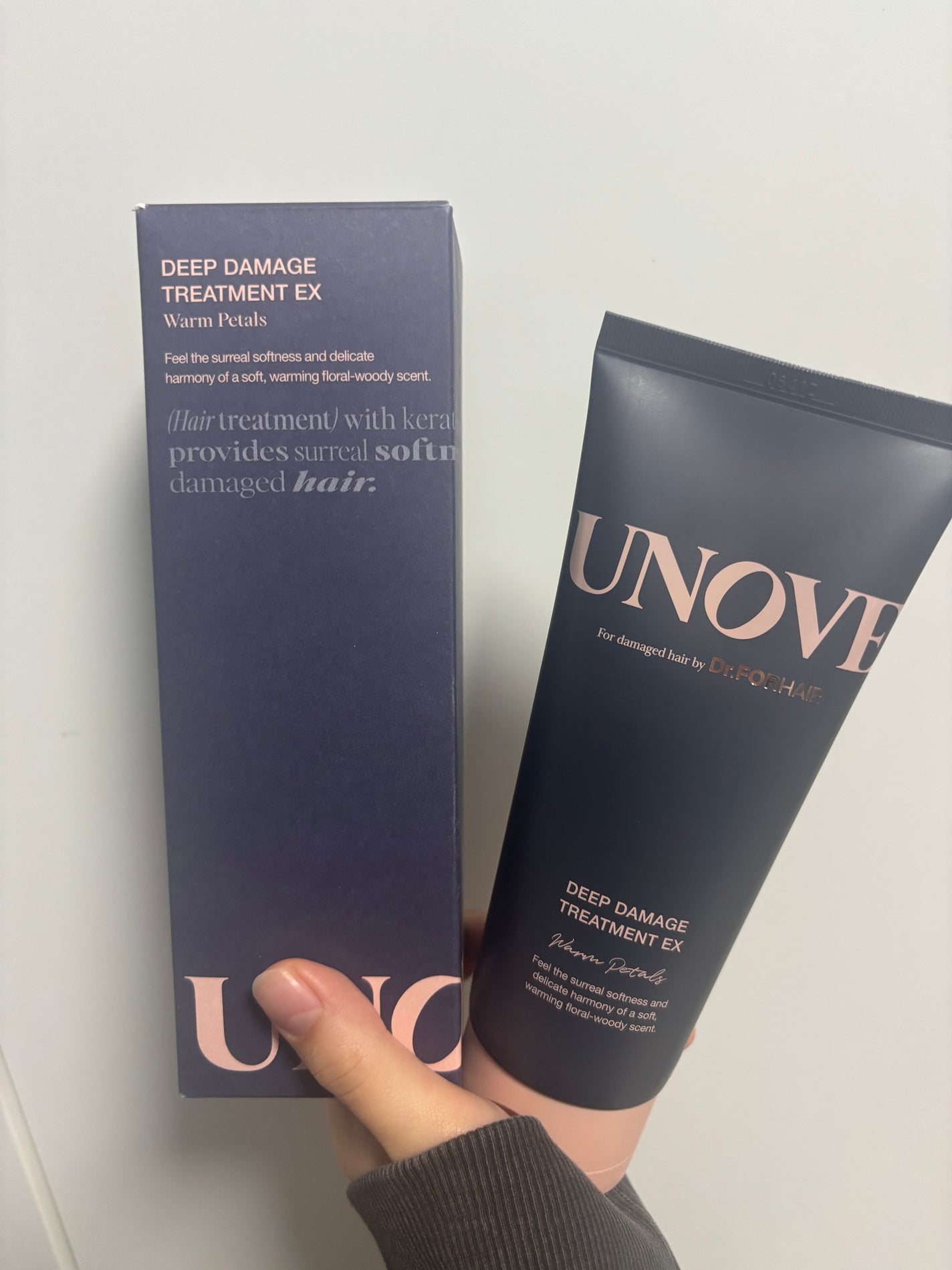 ディープダメージトリートメントEX/UNOVE/洗い流すヘアトリートメントを使ったクチコミ(1枚目)