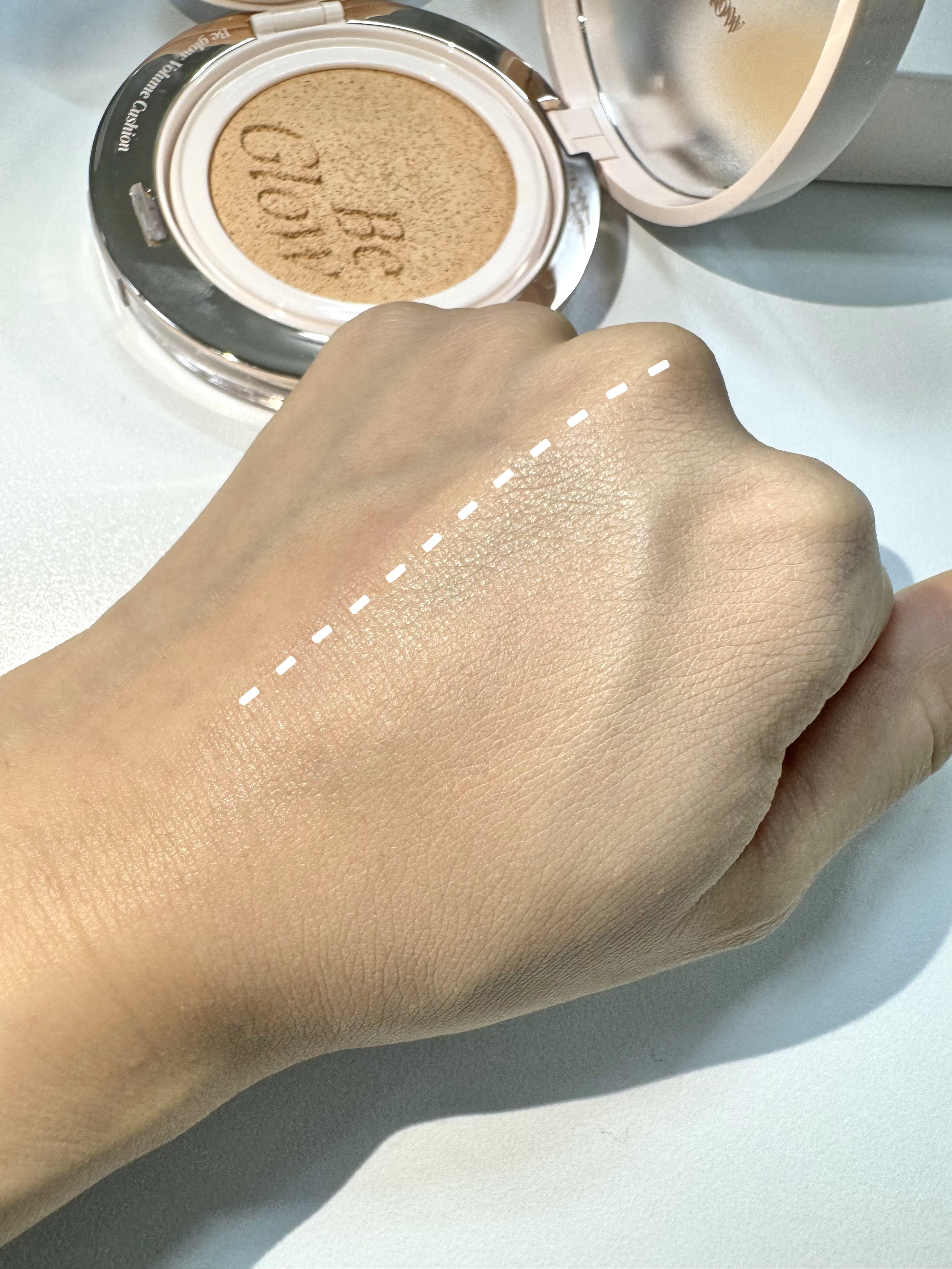 エスポア ビーグロー ボリュームクッション/espoir/クッションファンデーションを使ったクチコミ（3枚目）