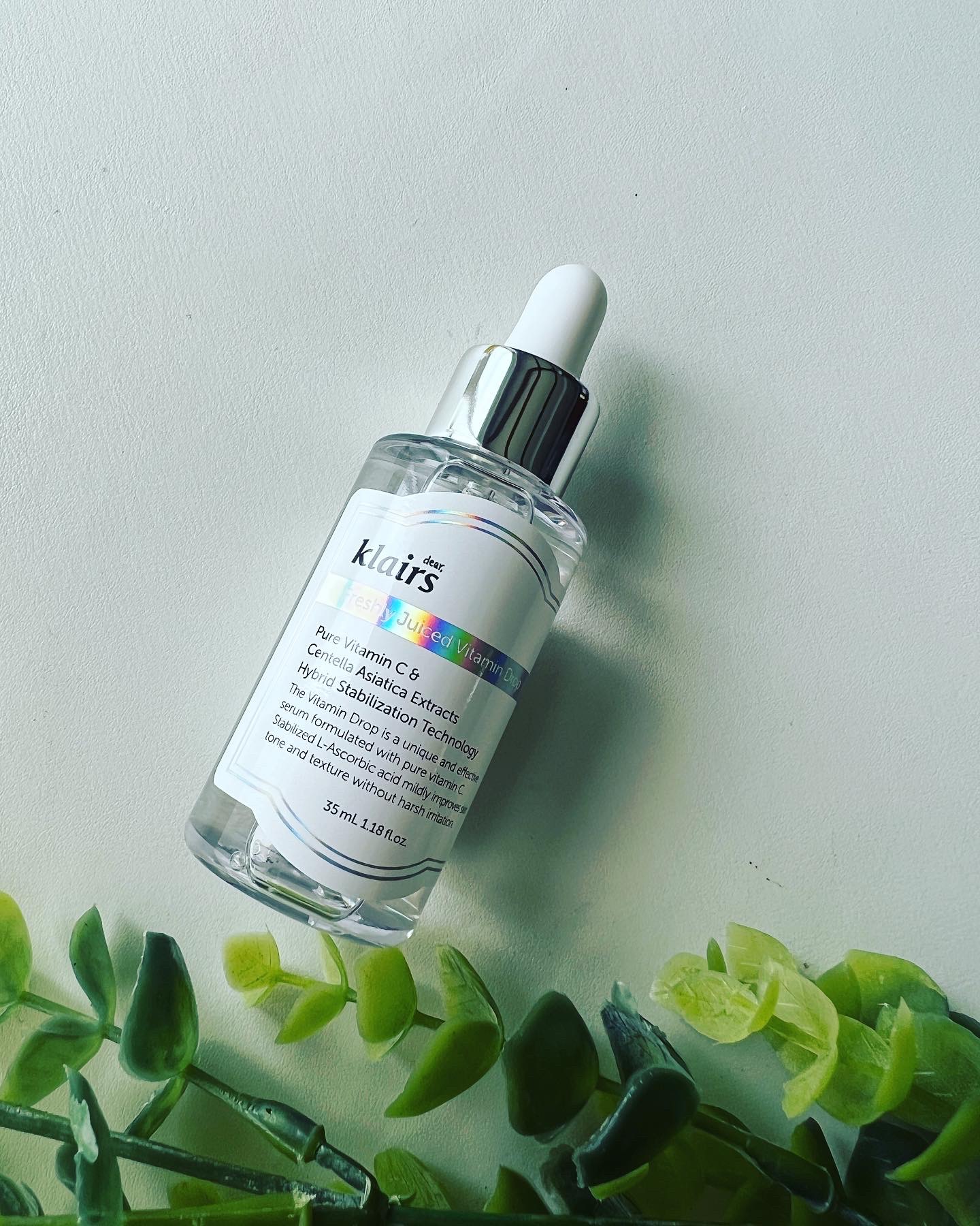 フレッシュリージュースドビタミンドロップ(35ml)/Klairs/美容液を使ったクチコミ（2枚目）