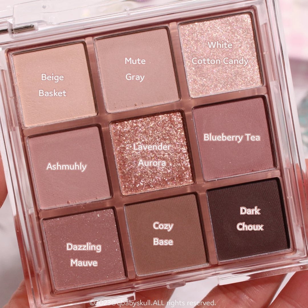 KEYBO FALL IN LOVE SHADOW PALETTE/keybo/アイシャドウパレットを使ったクチコミ(4枚目)