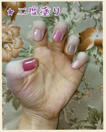 ミニネイル/パラドゥ/マニキュアを使ったクチコミ(4枚目)