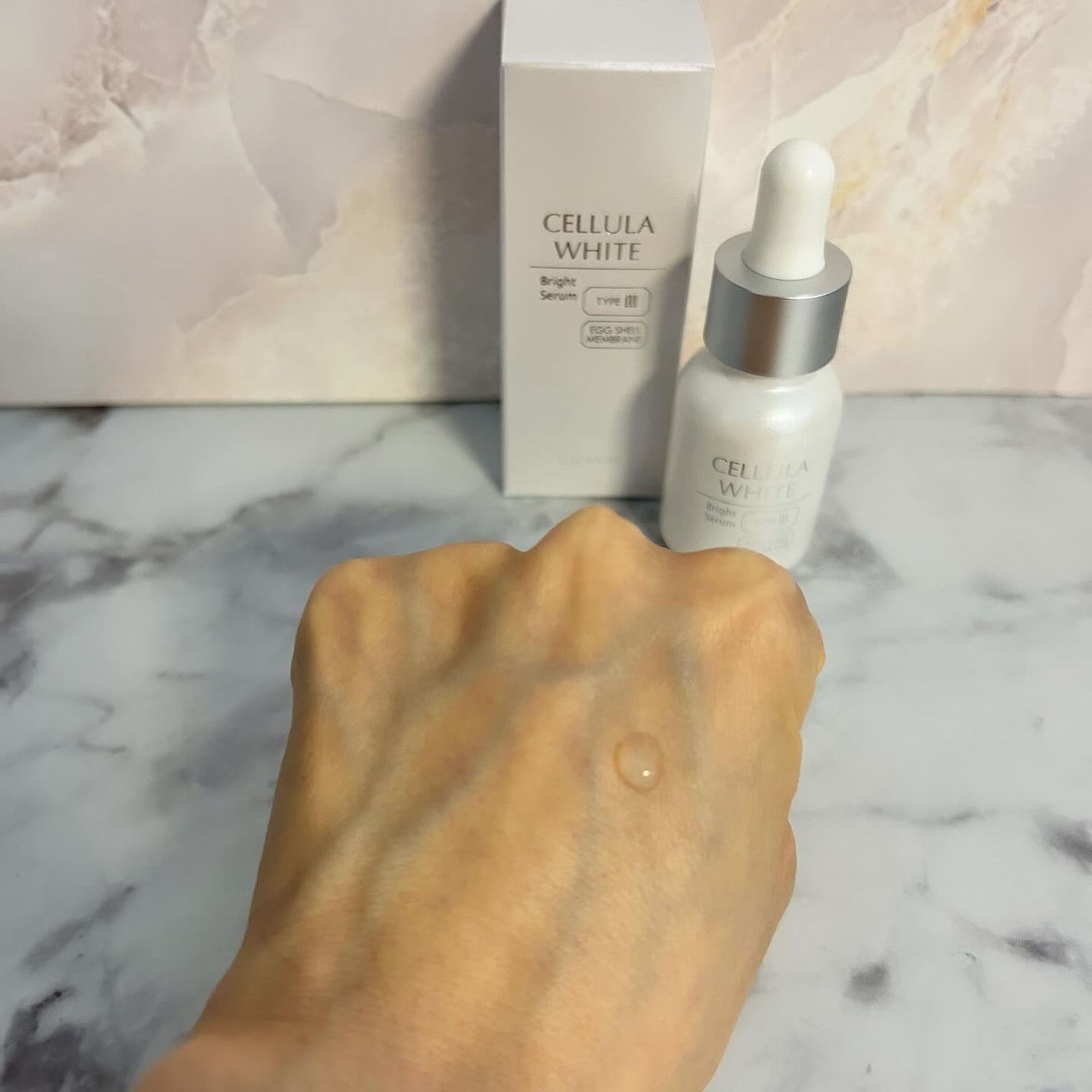 ホワイト ブライトセラム/CELLULA/美容液を使ったクチコミ(2枚目)