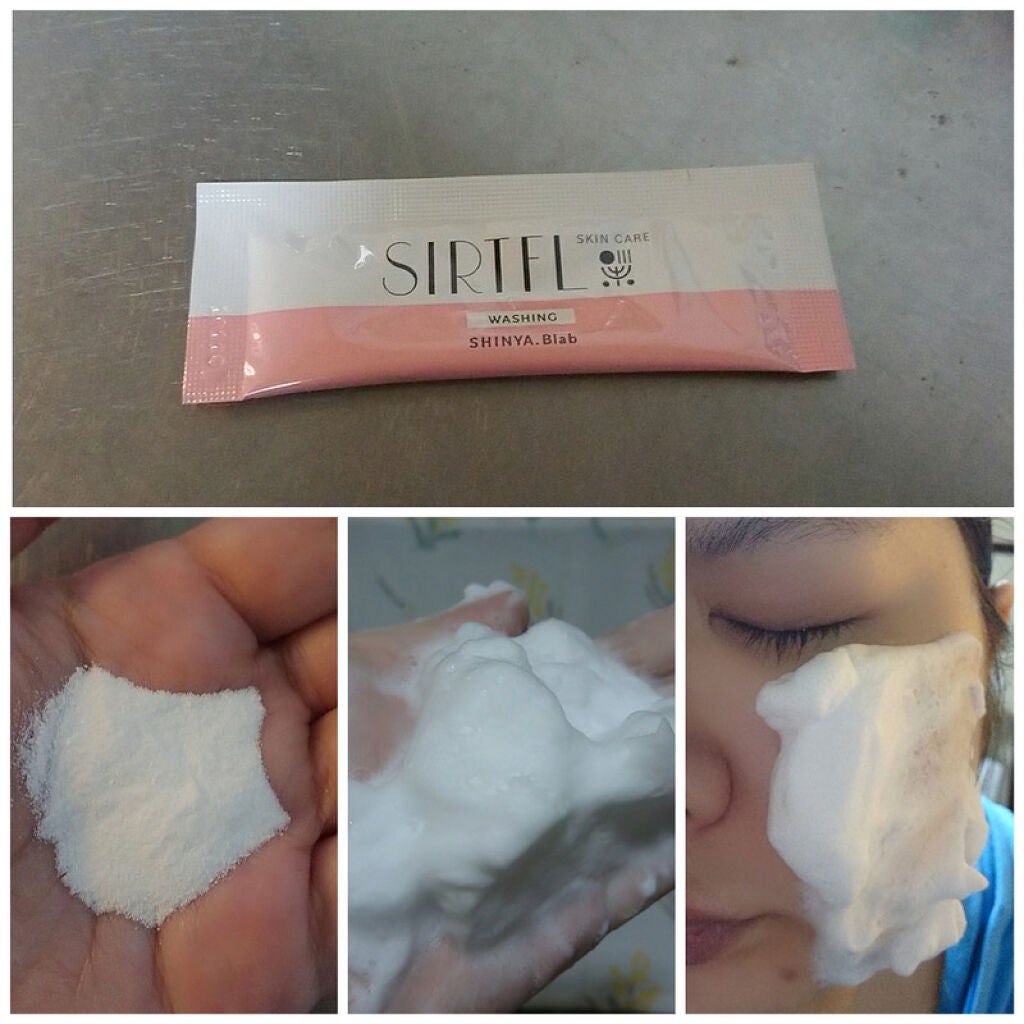 ブライト酵素洗顔パウダー/SIRTFL/洗顔パウダーを使ったクチコミ(4枚目)