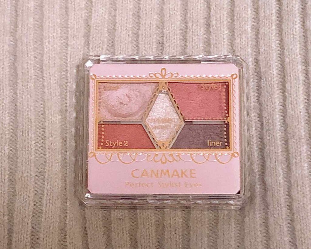 【旧品】パーフェクトスタイリストアイズ/キャンメイク/アイシャドウパレットを使ったクチコミ（1枚目）