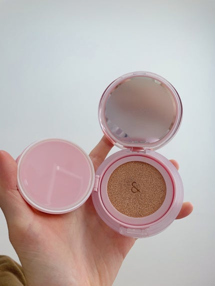 ブルームインカバーフィットクッション/rom&nd/クッションファンデーションを使ったクチコミ(5枚目)