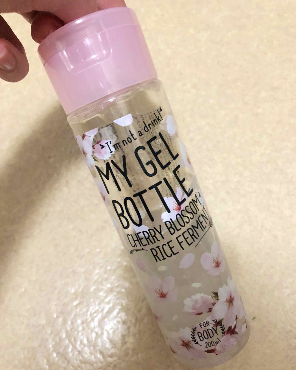 MY GEL BOTTLE さくら＋お米/COSME RECIPE/ボディローションを使ったクチコミ（1枚目）