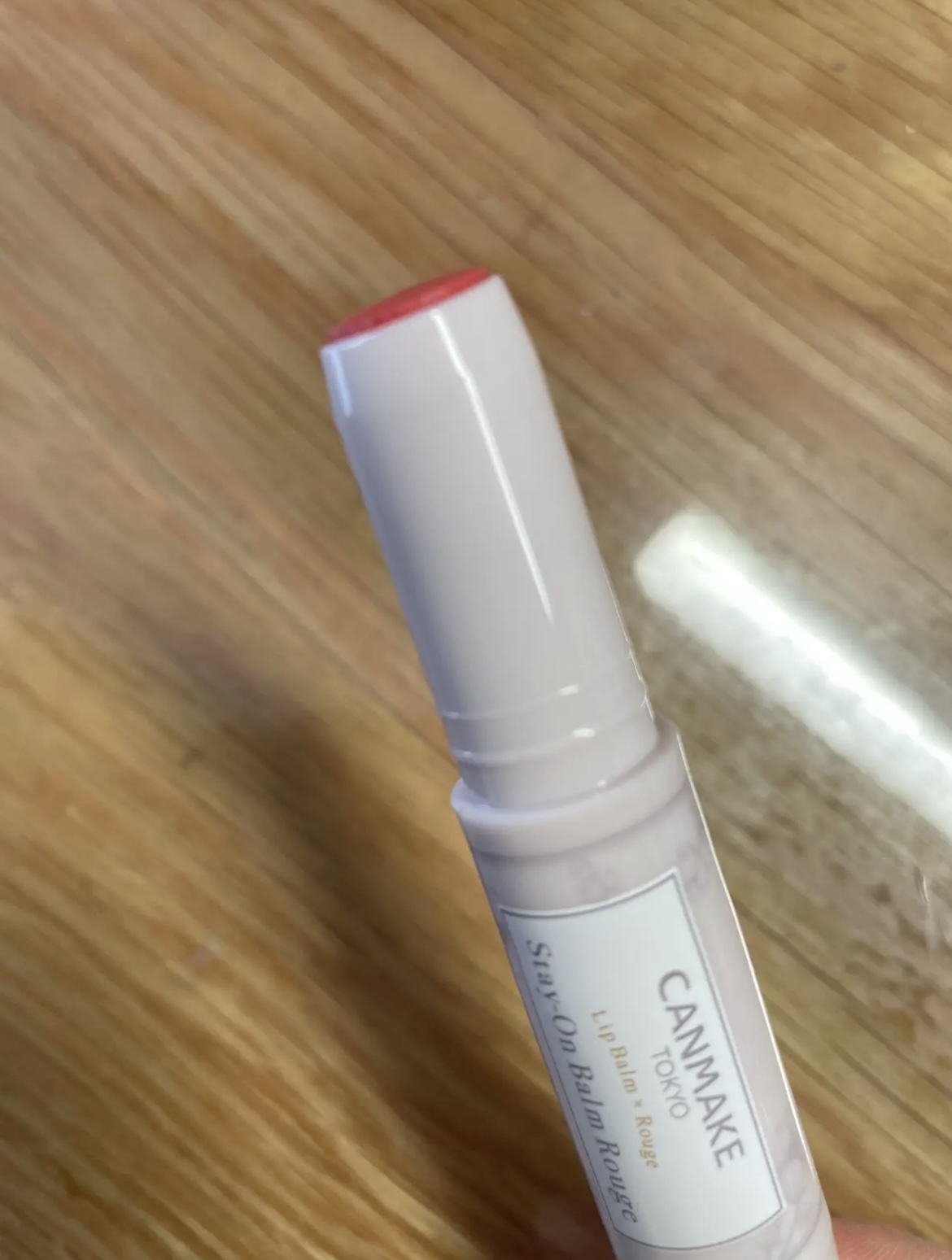 ステイオンバームルージュ/キャンメイク/口紅を使ったクチコミ（3枚目）