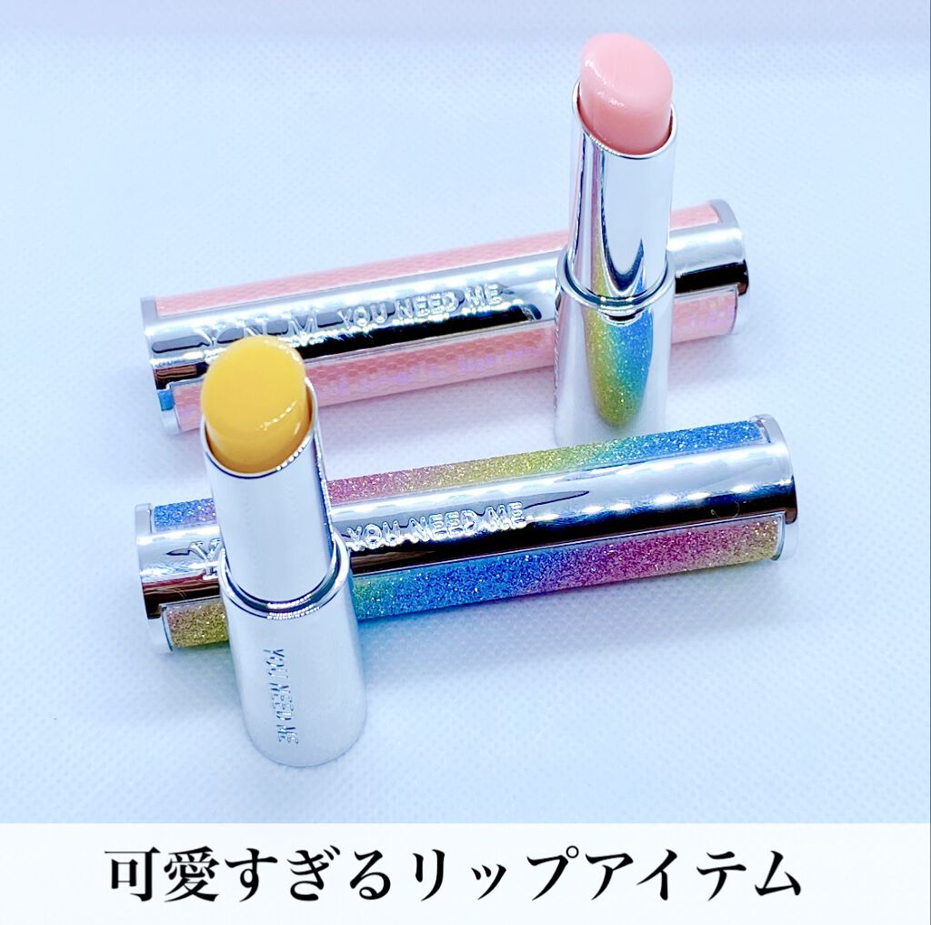 YNM  レインボーハニーリップバーム/YNM/リップバームを使ったクチコミ（1枚目）