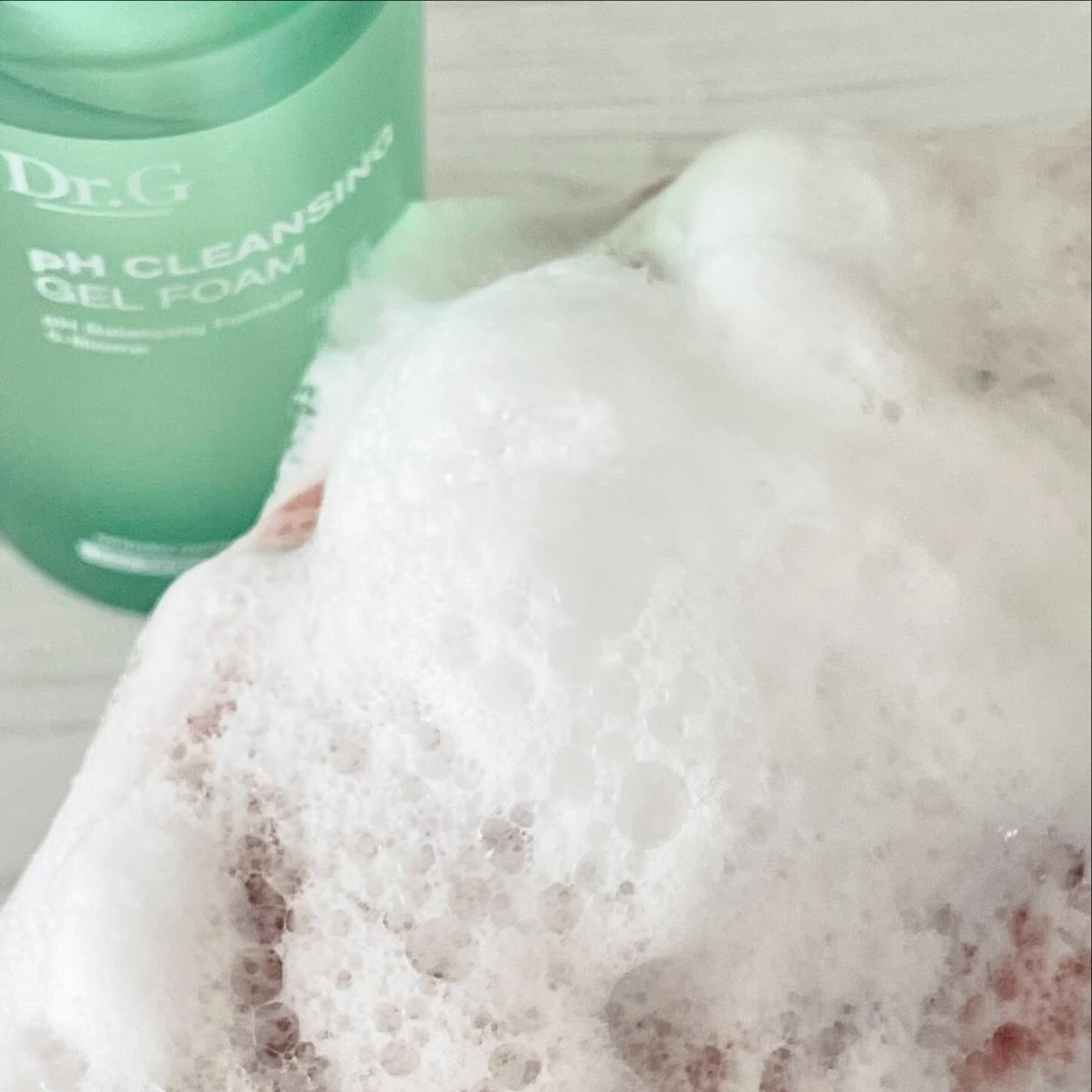 弱酸性クレンジングジェルフォーム/Dr.G/洗顔フォームを使ったクチコミ(4枚目)