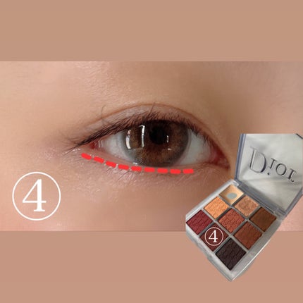 ディオール バックステージ アイ パレット/Dior/アイシャドウパレットを使ったクチコミ(7枚目)