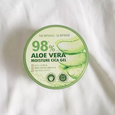 ALOE VERA 98% MOISTURE CICA GEL/MORNING SURPRISE/ボディクリームを使ったクチコミ（1枚目）