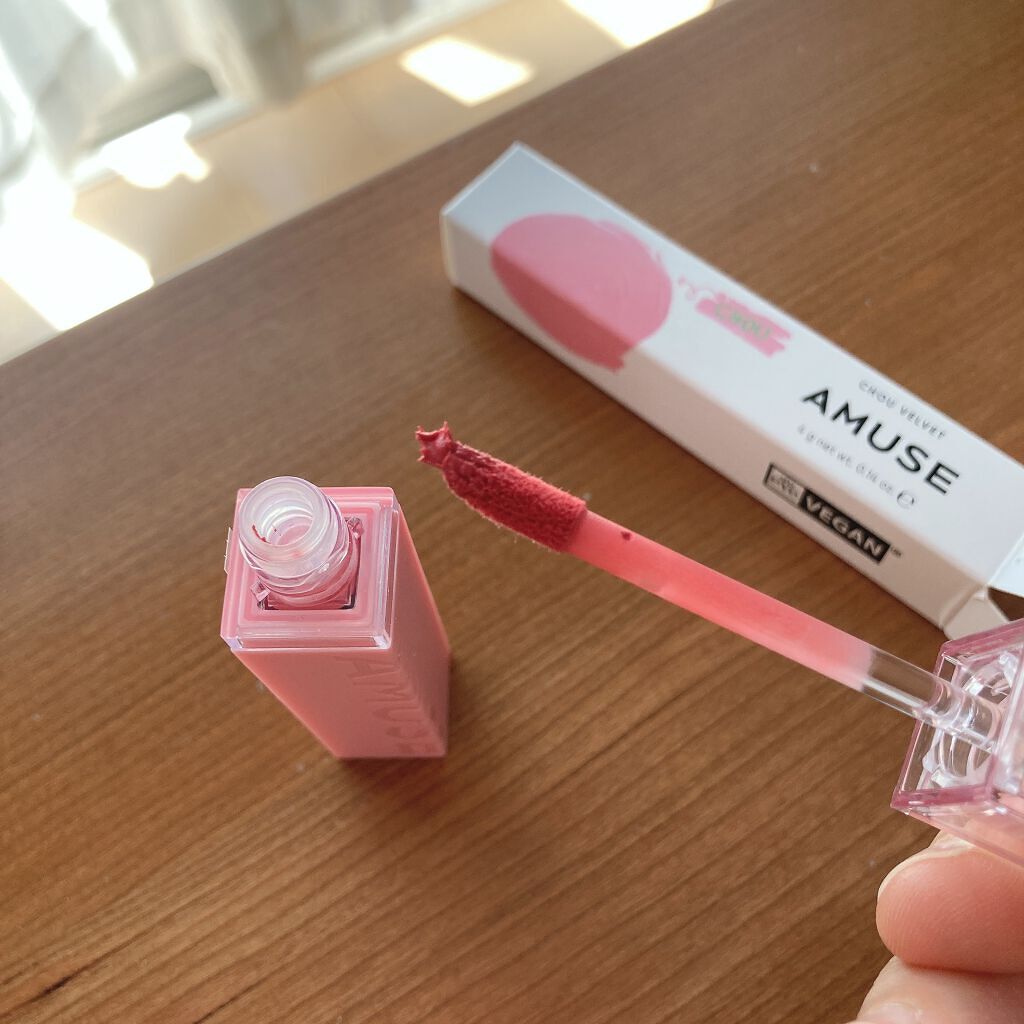 シューベルベット/AMUSE/口紅を使ったクチコミ（2枚目）