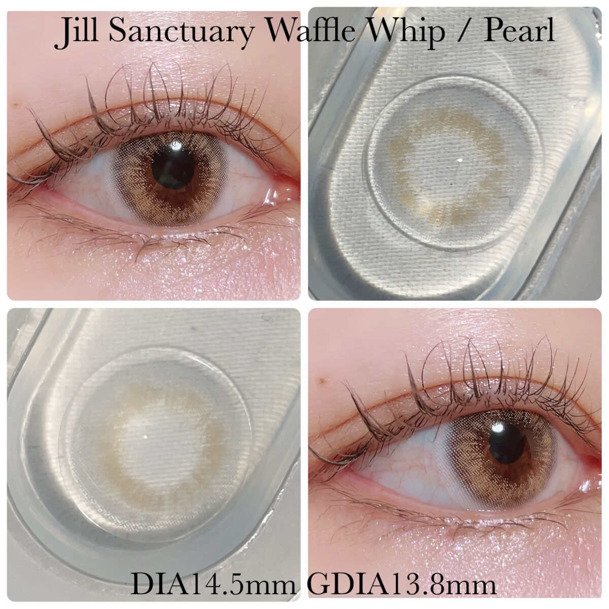 Jill Sanctuary/グラムレンズ/カラーコンタクトレンズを使ったクチコミ（2枚目）