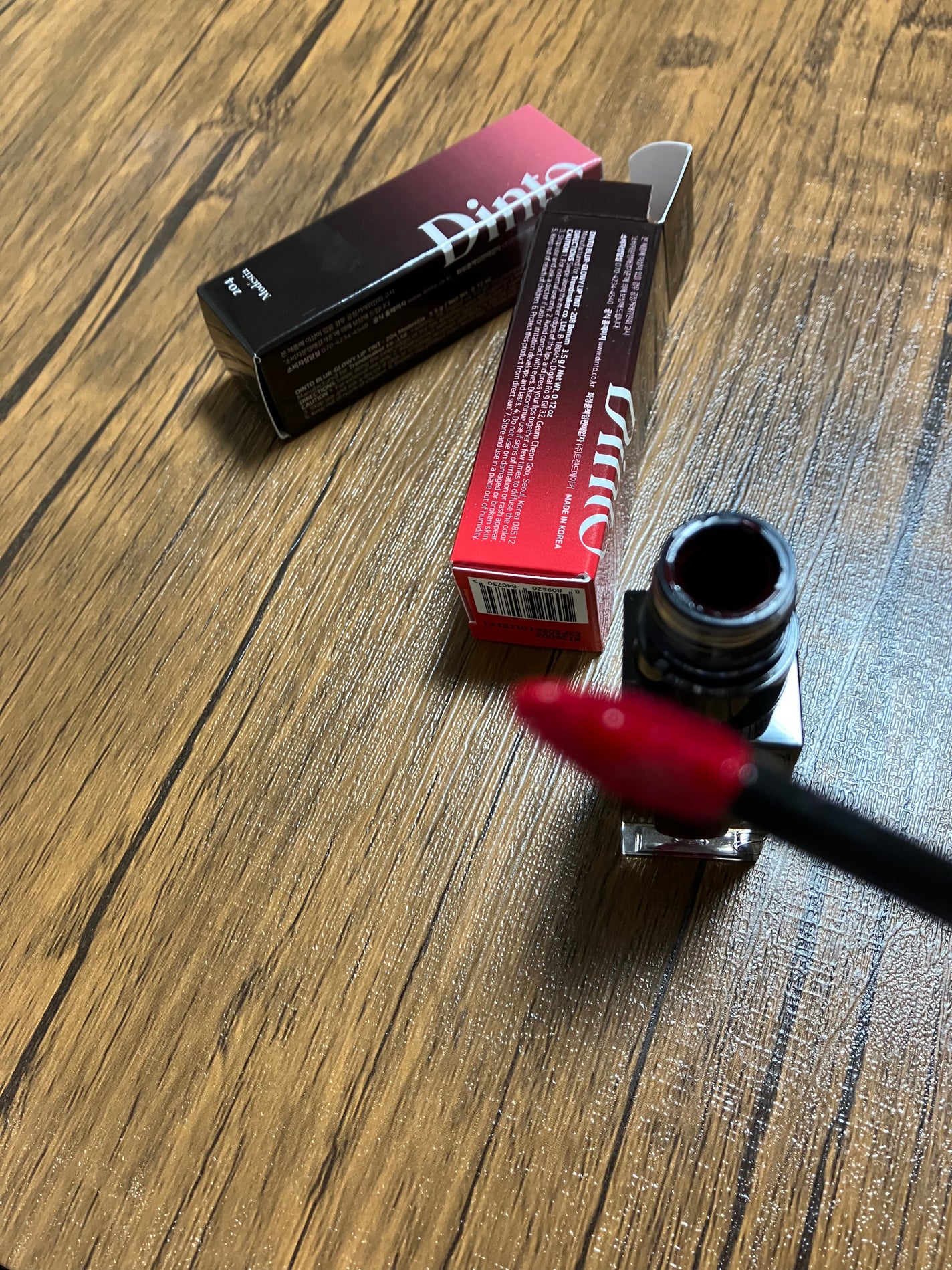 ブラーグロイリップティント/Dinto/リップティントを使ったクチコミ(8枚目)