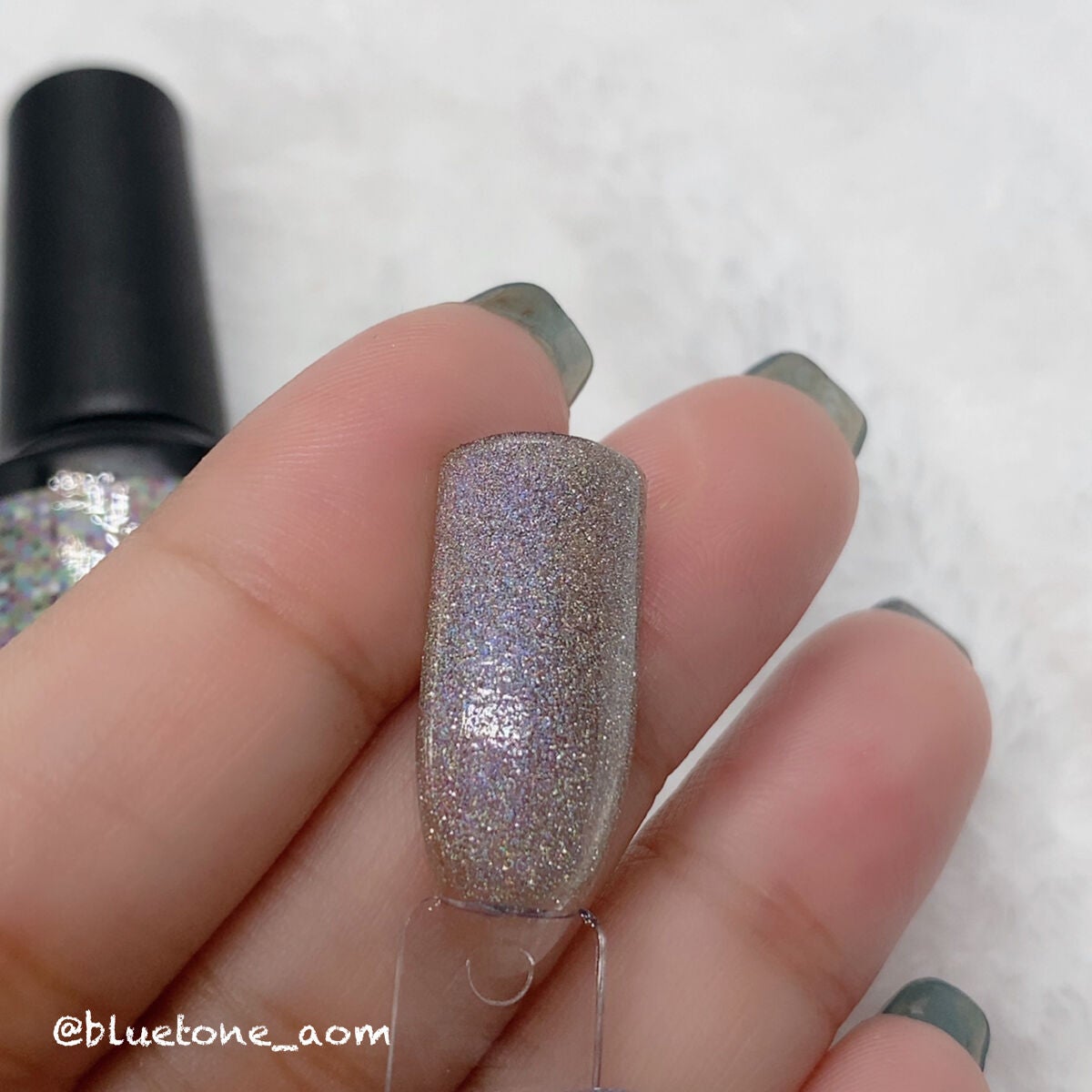 プレミアムフラッシュマグネットジェル/ネイル工房/ジェルネイルを使ったクチコミ(4枚目)